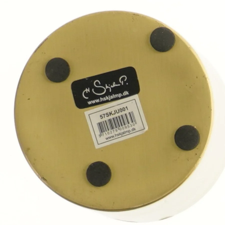 Guldfarvet vase fra Hskjalmp (str. 10 cm)