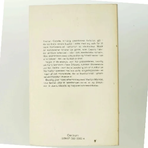 Musik for kamæleoner af Truman Capote (Bog)