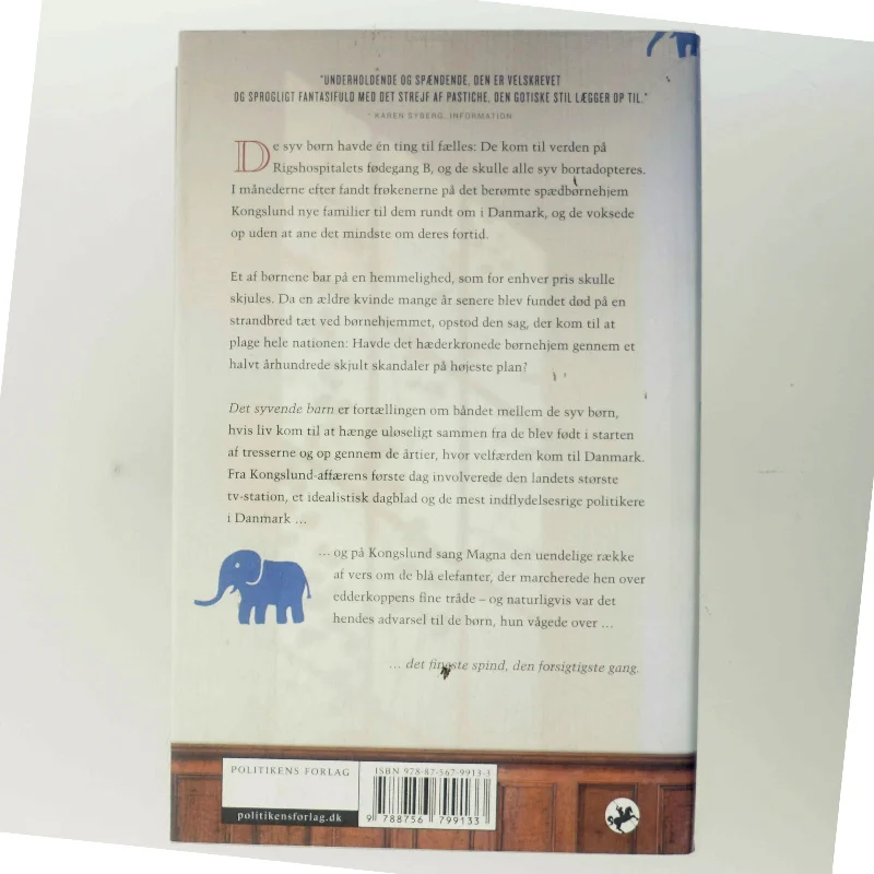 Det syvende barn af Erik Valeur (Bog)