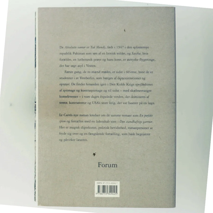 Absolutte venner af John Le Carré (Bog)