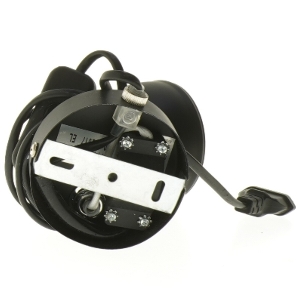 Sort spotlampe (str. 18 cm)