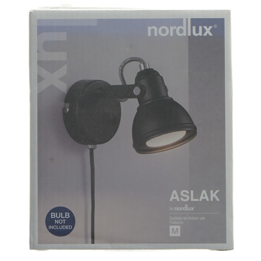 Væglampe Nordlux Aslak fra Nordlux (str. 18,5x8x8 cm)