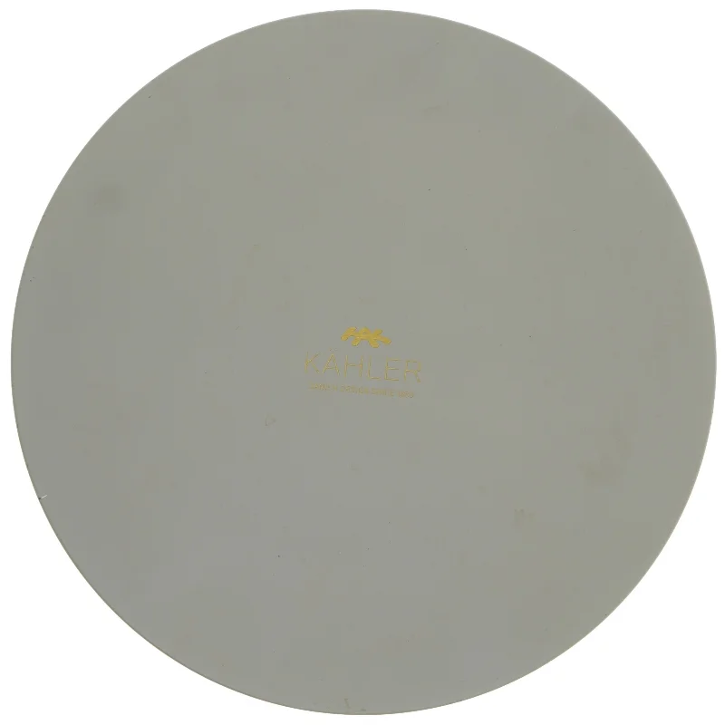 Rund opbevaringsdåse med låg fra Kähler (str. Ø 22 cm længde 9 cm)