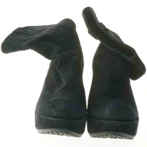 Sort støvle med høj hæl størrelse 36 fra Gardenia (str. 36 )