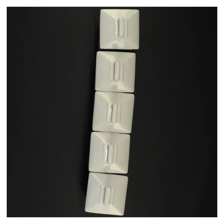 Porcelæn krydderiglas (str.15 x 9,5 cm og 8 x 5,5 cm)