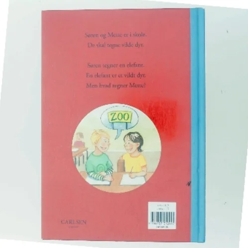 Søren og Mette tegner vilde dyr af Kirsten Koch Jensen (Bog)