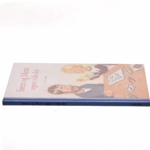 Søren og Mette tegner vilde dyr af Kirsten Koch Jensen (Bog)