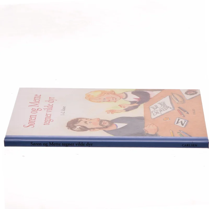 Søren og Mette tegner vilde dyr af Kirsten Koch Jensen (Bog)