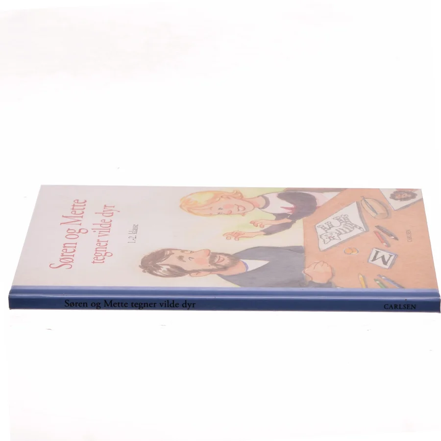Søren og Mette tegner vilde dyr af Kirsten Koch Jensen (Bog)