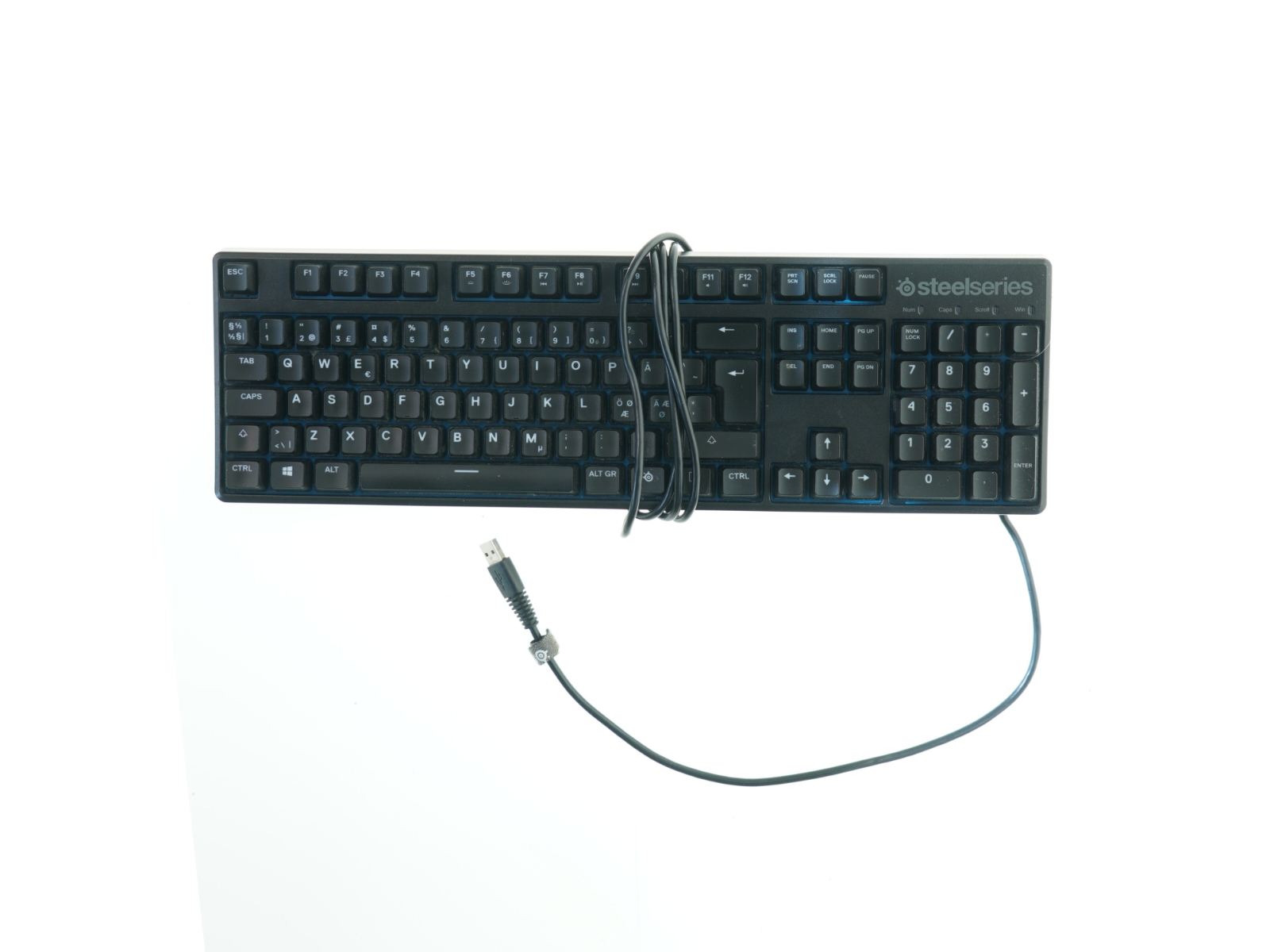 SteelSeries tastatur fra SteelSeries (str. 45x14 cm)