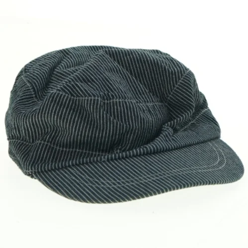 Blå og hvid stribet flatcap fra Wheat (str. 54)