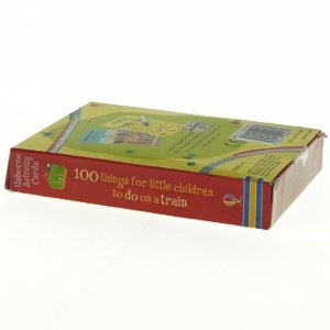 '100 things for little children to do on a train' fra Usborne Activity (str. 16 x 11,5 cm)