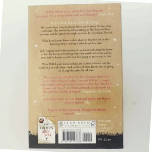 Me Before You by Jojo Moyes af Jojo Moyes (Bog)