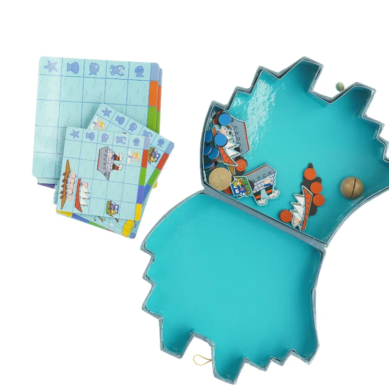 Børnespil - sænke slagskibe fra Djeco (str. 21 x 17 cm)