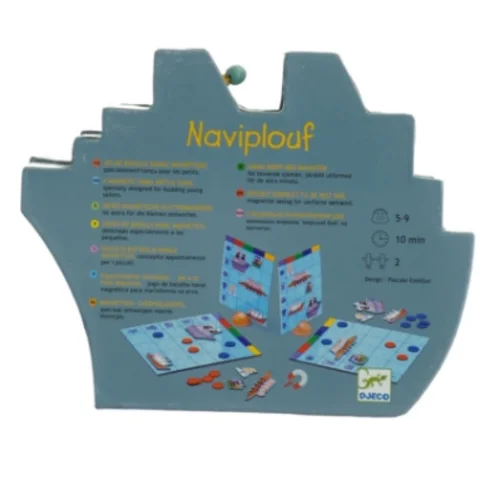 Børnespil - sænke slagskibe fra Djeco (str. 21 x 17 cm)