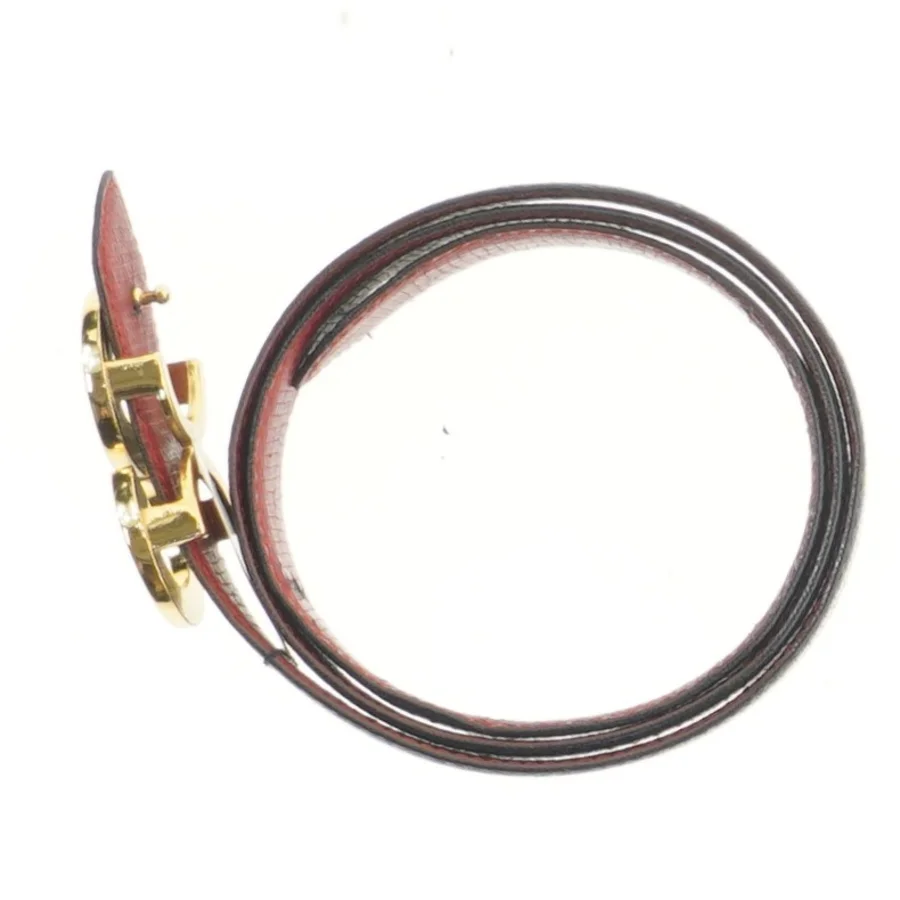 Bælte med guldbelagt spænde (str. 101 cm)