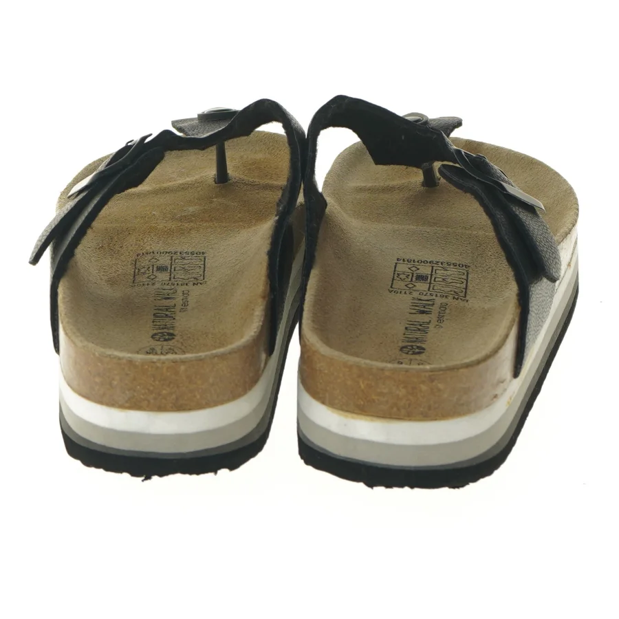 Damesandal med tåsplit fra Natural Walk (str. 39 )