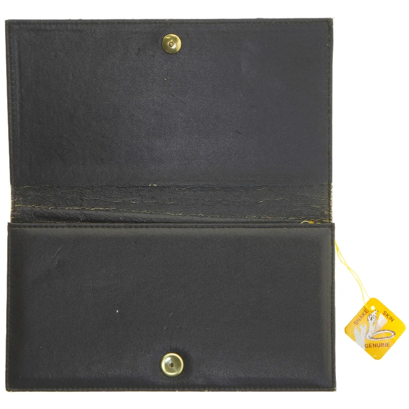 Herre tegnebog af slangeskind (str. 25x14 cm)