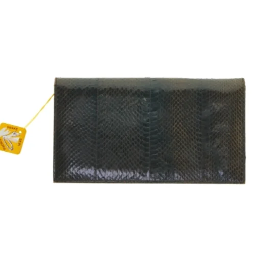 Herre tegnebog af slangeskind (str. 25x14 cm)