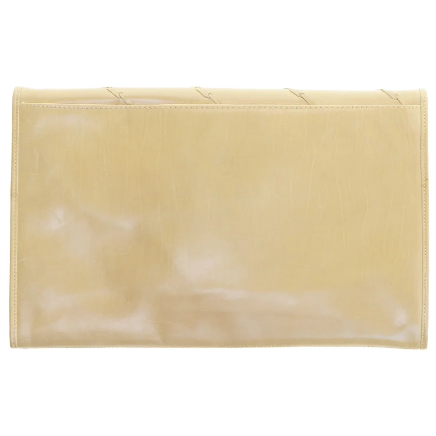 Beige clutch taske fra Maske Bottega Veneta (str. 33x21 cm)