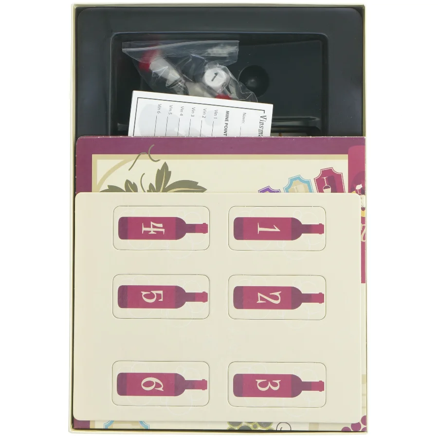 Vin-spillet selskabsspil fra Tactic (str. 32x22 cm)