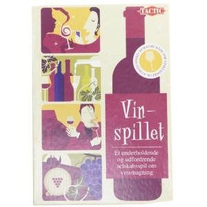Vin-spillet selskabsspil fra Tactic (str. 32x22 cm)