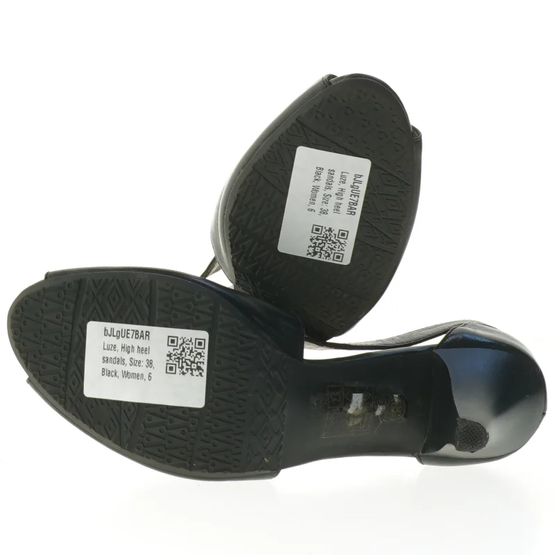 Høje sorte damehæle, str. 38 fra Luze (str. 38 )