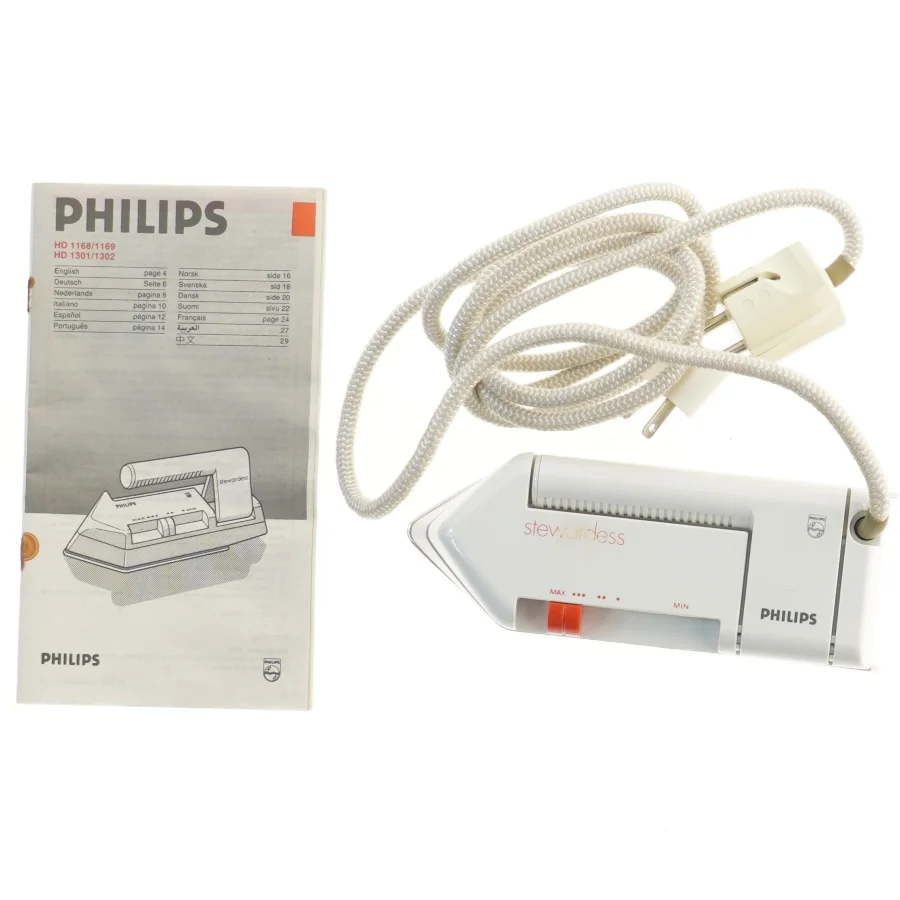 Philips Stewardess rejsestrygejern fra Philips (str. 18 cm)