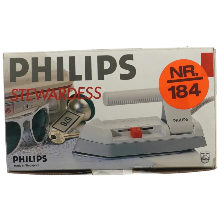 Philips Stewardess rejsestrygejern fra Philips (str. 18 cm)