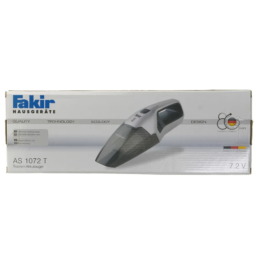 Håndholdt støvsuger Fakir AS 1072 T fra Fakir (str. 40x12 cm)