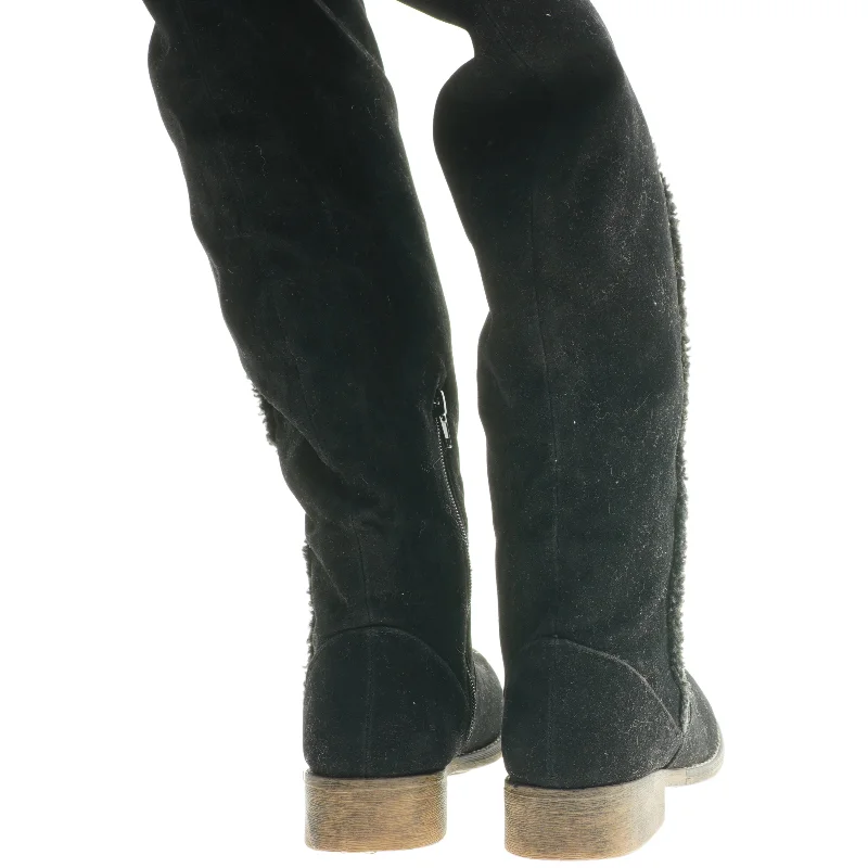 Høje sorte støvler (str. 38 )