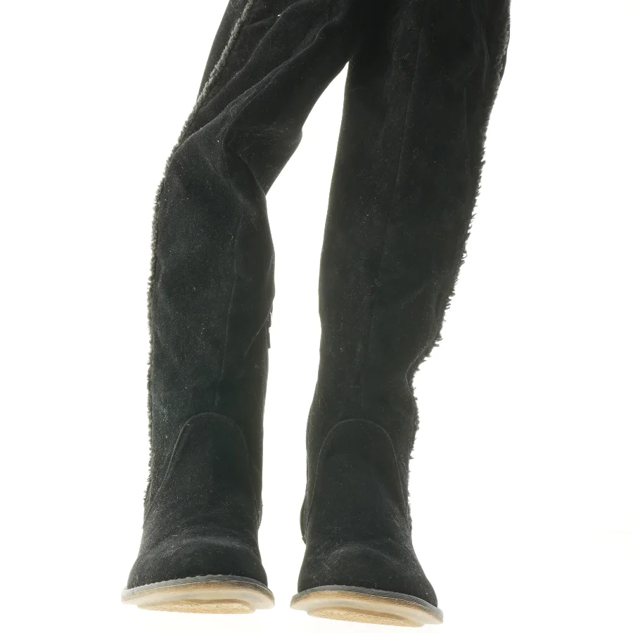 Høje sorte støvler (str. 38 )