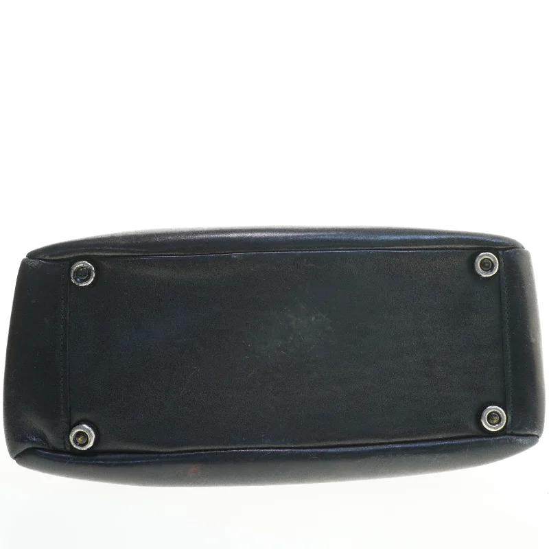 Sort taske med håndtag (str. 36x36 cm)