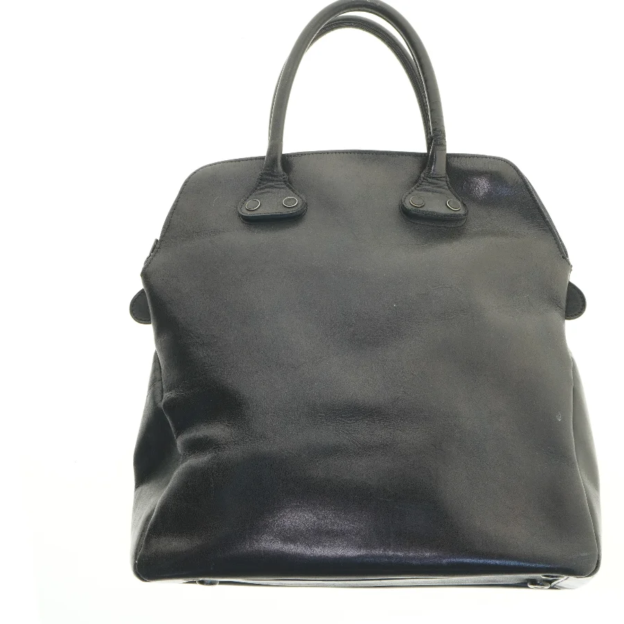 Sort taske med håndtag (str. 36x36 cm)