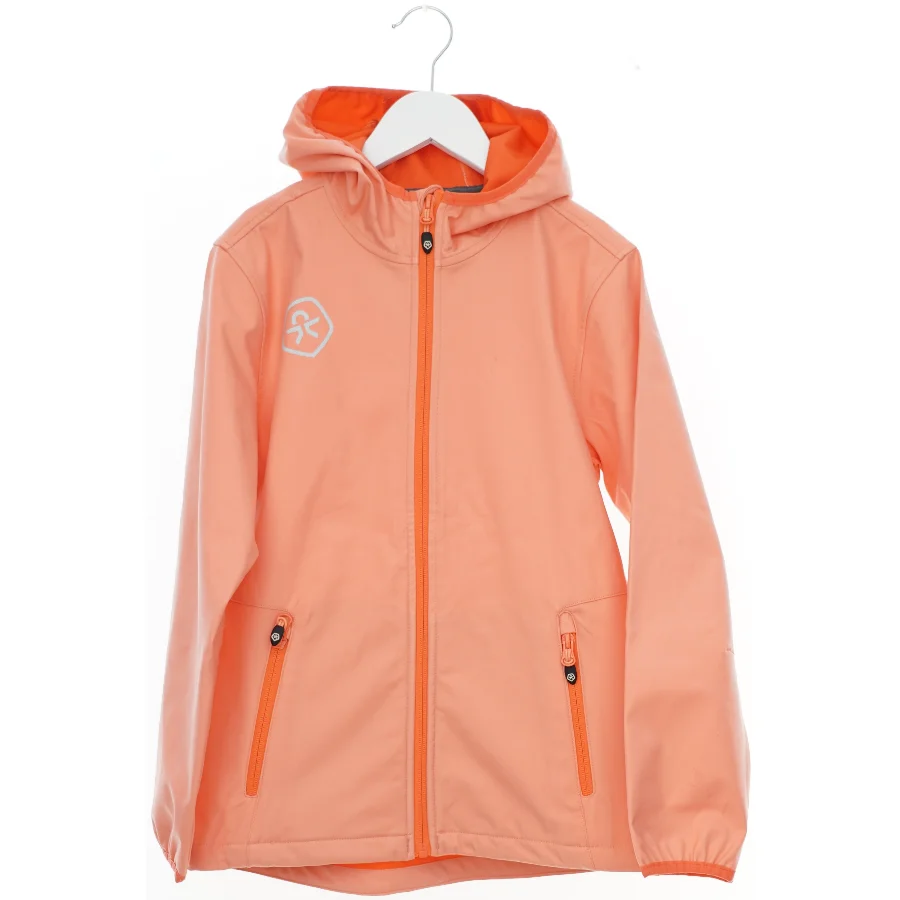 Let softshell jakke str. 140 med hætte fra Color Kids
