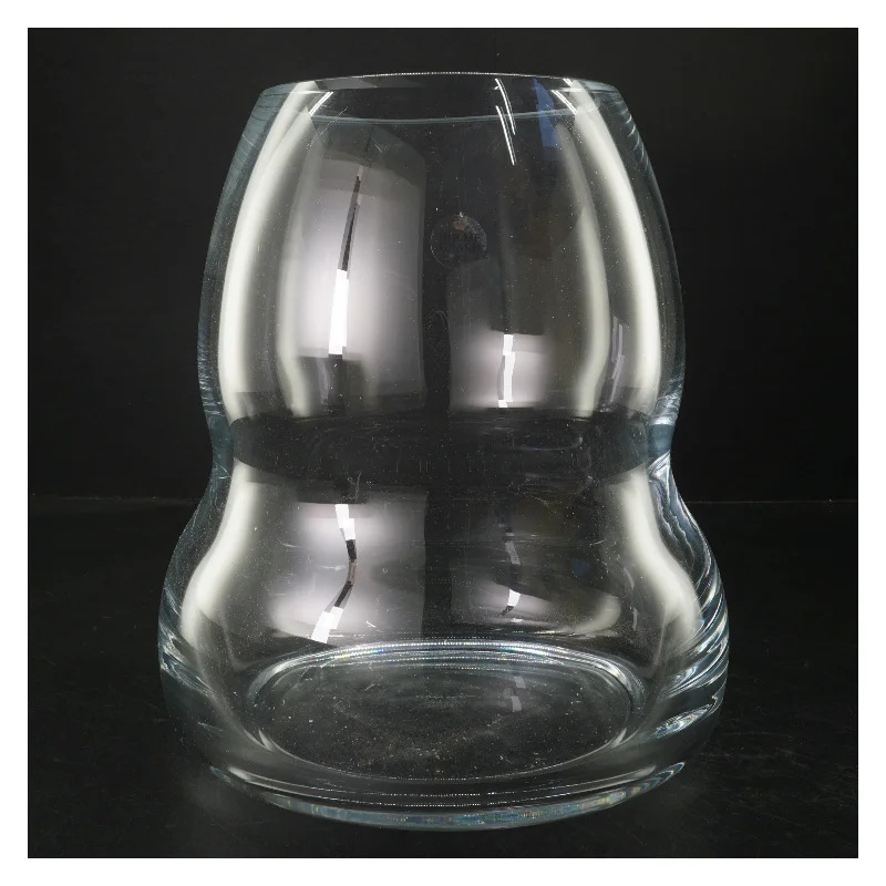 Holmegaard glasvase fra Holmegaard (str. H. 26 cm)