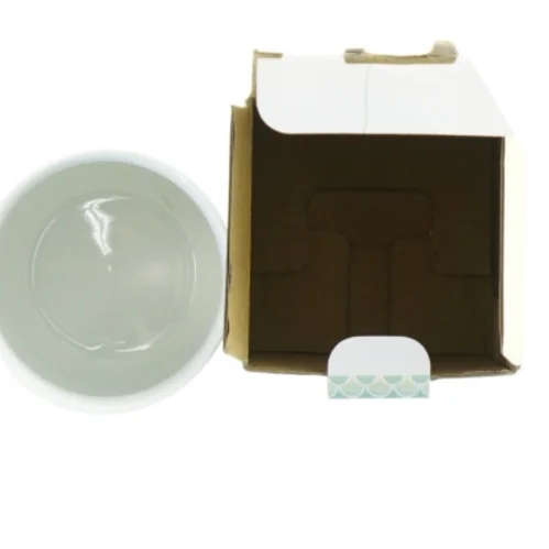 Dekoreret porcelænskop fra Djeco (str. 10x8 cm)