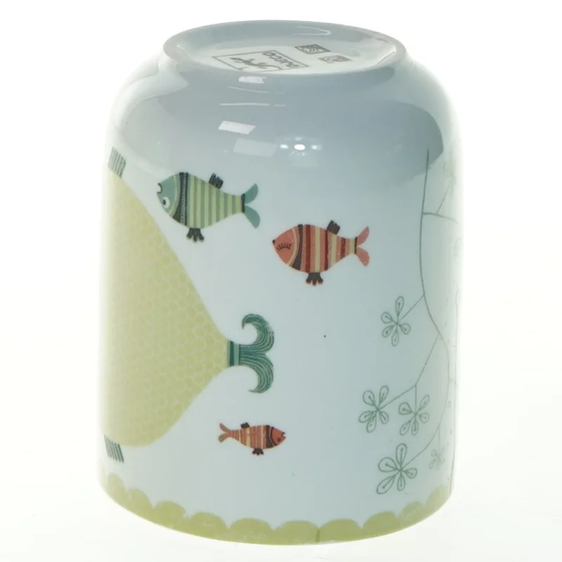 Dekoreret porcelænskop fra Djeco (str. 10x8 cm)