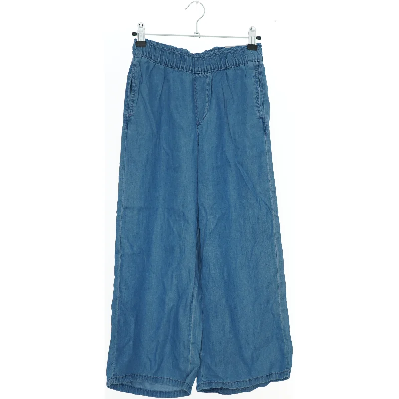 Blå bukser med elastisk talje fra YFK (str. 146)