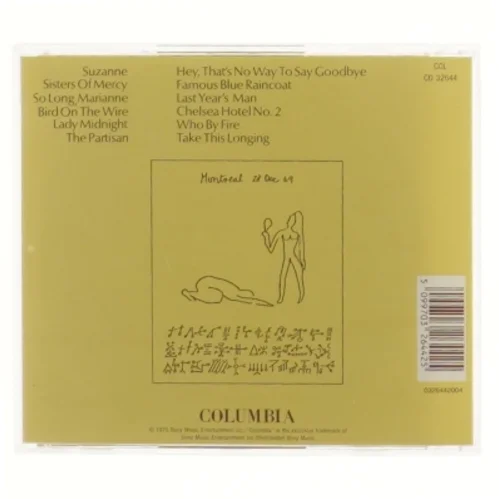 Greatest Hits CD af Leonard Cohen