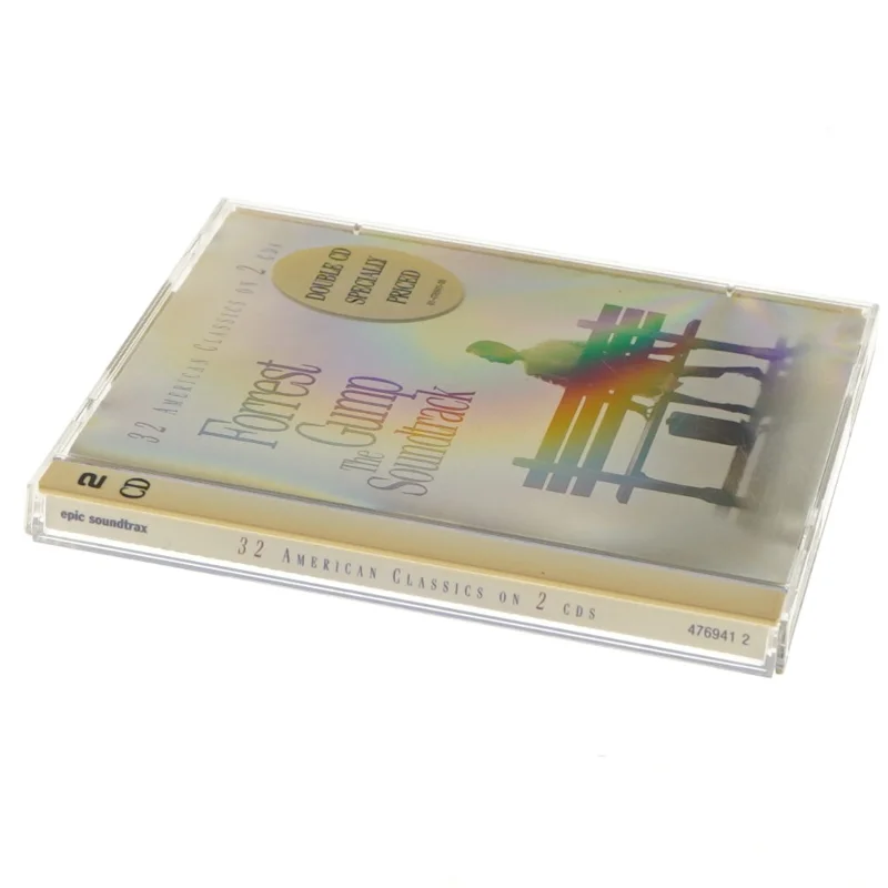 Forrest Gump soundtrack dobbelt CD
