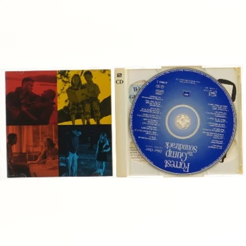 Forrest Gump soundtrack dobbelt CD