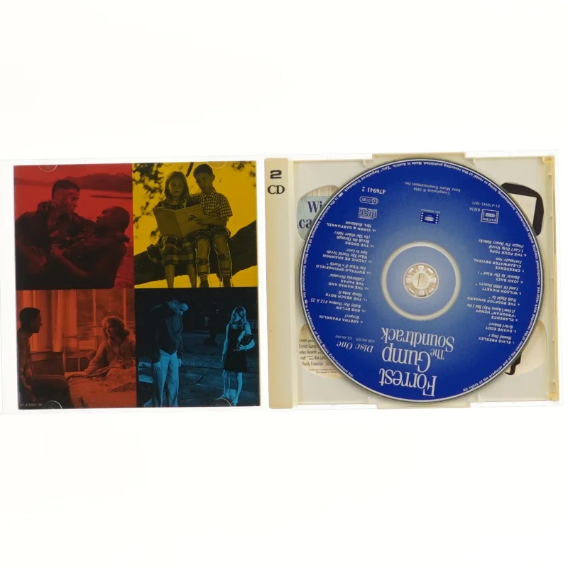 Forrest Gump soundtrack dobbelt CD