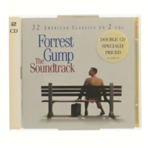 Forrest Gump soundtrack dobbelt CD