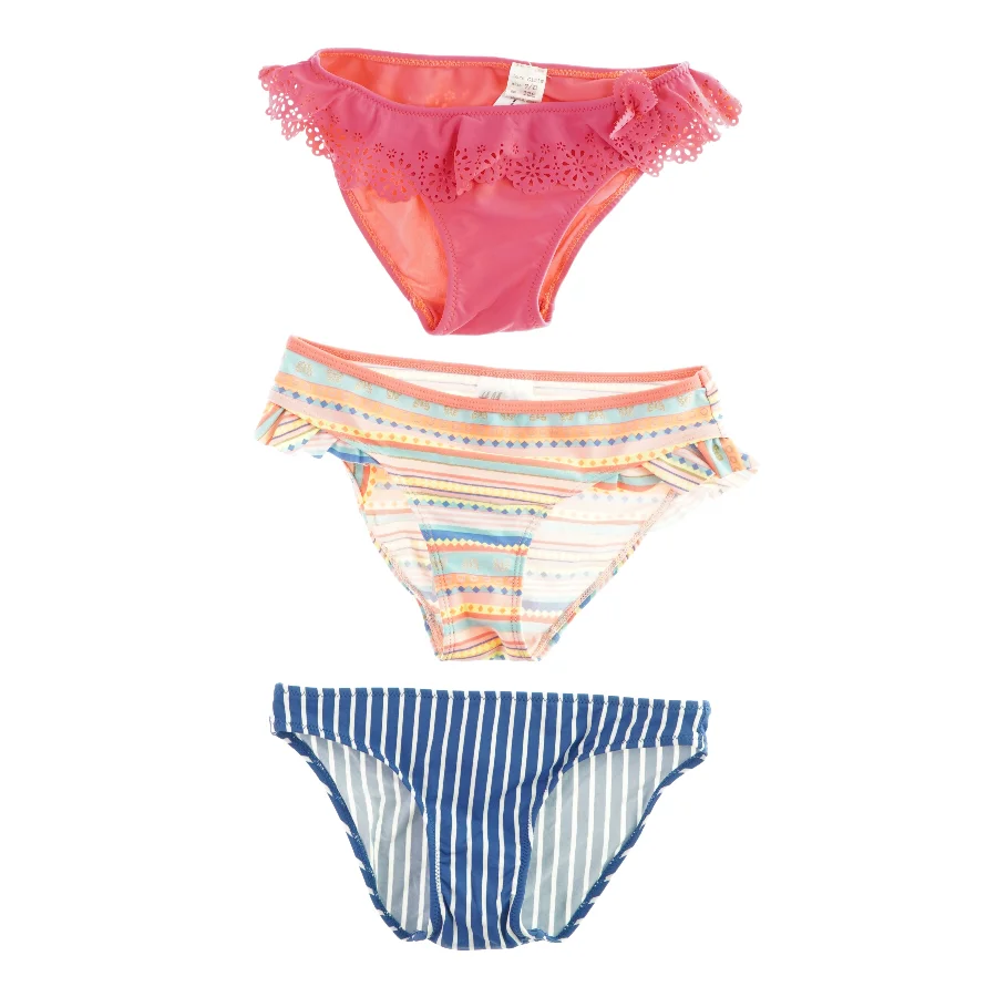 Bikini underdele 3 styks
