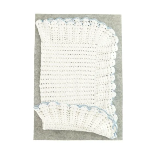 Hæklet lille tæppe 