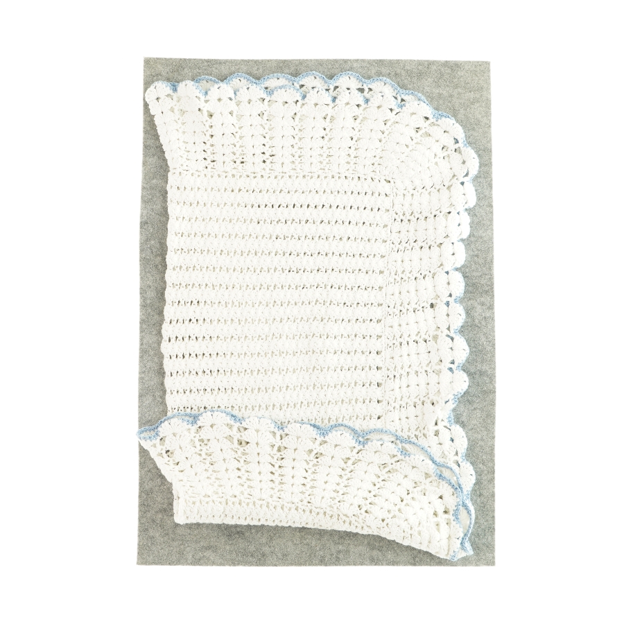 Hæklet lille tæppe 