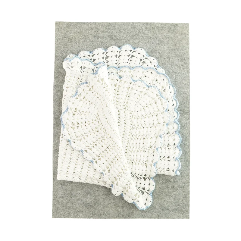 Hæklet lille tæppe 