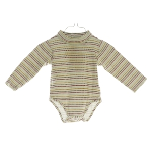 Bodystocking med striber (Str 80/86)