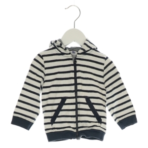 Hættetrøje fra Petit Bateau (str. 18 mdr.)